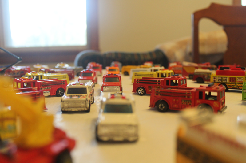 Illustration for article titled Enormous Die-cast collection - Box 1 - Fire Trucks